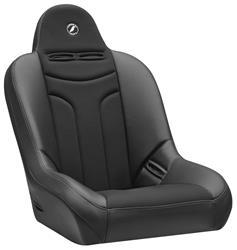 Corbeau Baja JP Suspension Black Vinyl Seat 26402BS