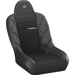 Corbeau Baja JP Suspension Black Vinyl Seat 26402BS