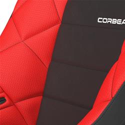 Corbeau Baja JP Suspension Black/red  Seat 26470S
