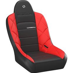 Corbeau Baja JP Suspension Black/red  Seat 26470S