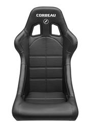 Corbeau Forza Black Vinyl Seat 29102S