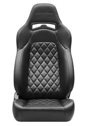 Corbeau Race Reclining Trailcat Black Vinyl Seat 44901 BPR