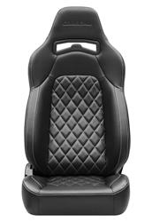 Corbeau Race Reclining Trailcat Black Vinyl Seat 44901 WPR