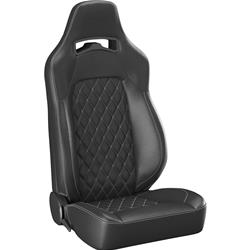 Corbeau Race Reclining Trailcat Black Vinyl Seat 44901 WPR