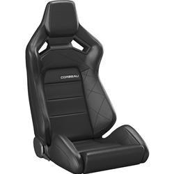 Corbeau Sportline RRX Black Vinyl Seat 55010PR