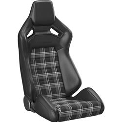 Corbeau Sportline RRX Black Vinyl Seat 55013PR