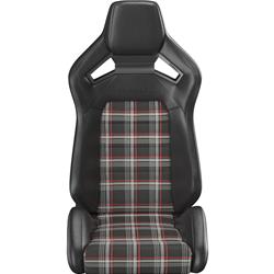 Corbeau Sportline RRX Black Vinyl Seat 55022PR
