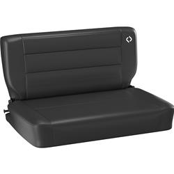 Corbeau Safari Black Vinyl Bench Seat 60010