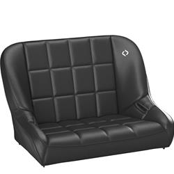 Corbeau Baja Suspension Black Vinyl Bench Seat 63401