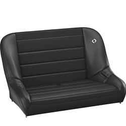 Corbeau Baja Suspension Black Vinyl Bench Seat 64010