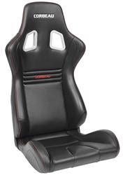 Corbeau Sportline Evolution X Black Vinyl Seat 64901FPR