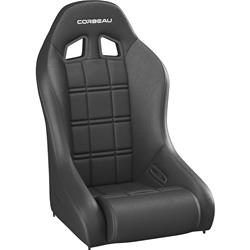 Corbeau Baja XP Suspension Black Vinyl Seat 68801PR