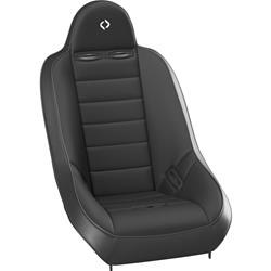 Corbeau Baja Ultra Wide Suspension Black Vinyl Seat 69401WPR