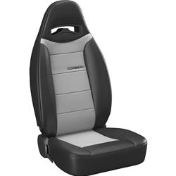 Corbeau Moab Black Vinyl Seat 70019PR