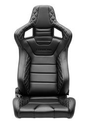 Corbeau Sportline RRS Black Vinyl Seat 74901DSWPR