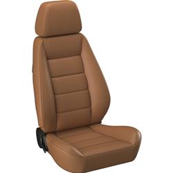 Corbeau Sport Tan Vinyl Seat 90060PR