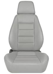 Corbeau Sport Gray Vinyl Seat 90090PR