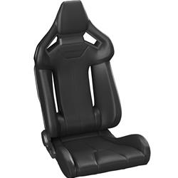 Corbeau FXR Black Vinyl Seat 93910PR