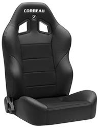 Corbeau Baja XRS Suspension Black Vinyl Seat 96602BPR