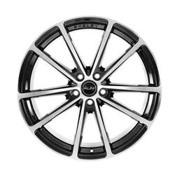 Carroll Shelby CS10 Matte Black Machined Wheels 20x9.5