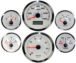 Classic Dash Gauge Kits and Instrument Clusters 130-94-5WP21