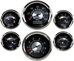 Classic Thunder Road VeeThree Elite Series Gauge Kits 7119190