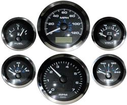 Classic Thunder Road VeeThree Elite Series Gauge Kits 7119273