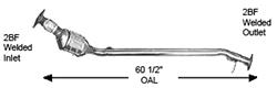 Catco Federal/EPA Direct-Fit Catalytic Converters 4429