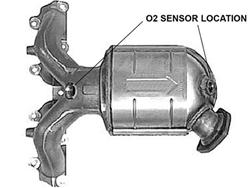 Catco Direct-Fit Catalytic Converters for 1996-1999 CIVIC, 1996-1997 CIVIC DEL SOL - 612340