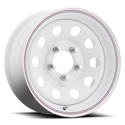 Carlisle Highway Supreme White Trailer Wheels 15x5