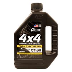 75W140 Currie 4x4 Performance Gear Oil CE-9013S
