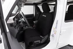 Covercraft Endura PrecisionFit Custom Seat Covers for 2020-2025 GLADIATOR, 2018-2024 WRANGLER - SSJ2525FJ11WFBK