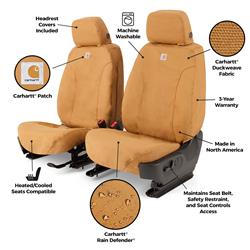 Covercraft Carhartt SeatSaver Seat Covers for 2014-2018 1500, 2500, 3500 - SSC2476CABN