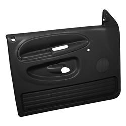 Coverlay - Door Panels for 1998-2002 RAM 3500, RAM 2500, 1998-2001 RAM 1500 - 22-82N-BLK