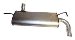 Crown Automotive Steel 2.5 Inch Muffler 5147215AD