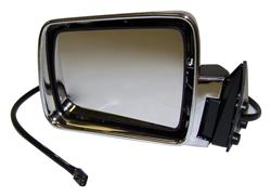 Crown Automotive Side View Mirrors for 1984-1996 CHEROKEE, 1986-1992 COMANCHE - 55034127