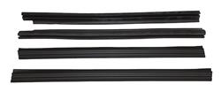 Crown Automotive - Weatherstrip Seals, Individual Position for 1984-1996 CHEROKEE, 1986-1992 COMANCHE - 55235408K4