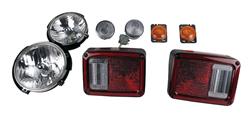 Crown Automotive Sealed Beam Headlight Conversions LK10
