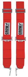 Crow Safety Gear Latch and Link Seat Belts 2-Point Harness 11366