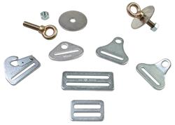 Crow Safety Gear Seat Belt Bolt-Down Ends