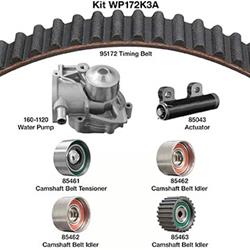Dayco - Timing Belt and Water Pump Service Kits for 1995-1997 IMPREZA, 1996-1998 LEGACY - WP172K3A