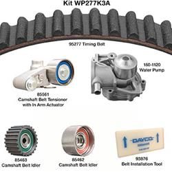 Dayco - Timing Belt and Water Pump Service Kits for 1998-1999 IMPREZA, 1997-1999 LEGACY - WP277K3A