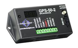 GPS Speedometer with engine temp and battery meter