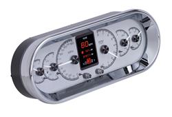 Dakota Digital HDX Series Universal Rounded Rectangle Analog Gauge Kits HDX-2018-S