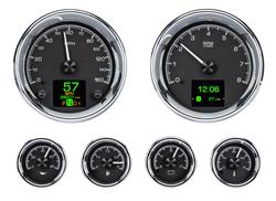 Dakota Digital HDX Series Universal Round Analog Gauge Kits MDX-2024-K