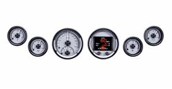 Dakota Digital HDX Series Universal Round Analog Gauge Kits HDX-2060-S
