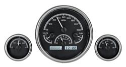 Dakota Digital VHX Series Universal Round Analog Gauge Kits MHX-1013-K-W