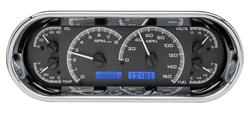 Dakota Digital VHX Series Recessed Oval Analog Gauge Kits VHX-1018-K-B
