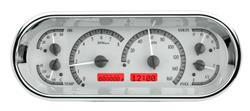 Dakota Digital VHX Series Recessed Oval Analog Gauge Kits VHX-1018-S-R