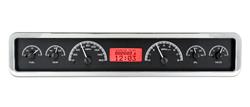 Dakota Digital VHX Series Universal Rectangle Analog Gauge Kits MHX-1023-K-R